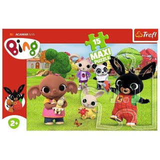 Puzzle 15 Teile Maxi Bing mit Freunden