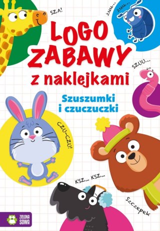 KSIAZECZKA EDUK A4 LOGOZABAWY SZUSZUMKI NAKLE ZS WYDAWNICTWO ZIELONA SOWA