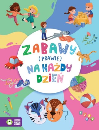 KSIAZECZKA EDUK 145X190 ZABAWY NA KAZDY DZIEN ZS WYDAWNICTWO ZIELONA SOWA