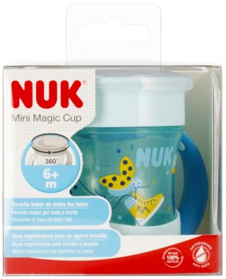 NUK MP KUBEK 160 ML 6M MINI MAGIC CUP NIEBIESKI 10751278 NUK