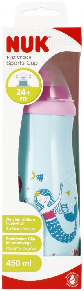 NUK MP KUBEK 450 ML 24M SPORTS CUP RÓŻOWY 10255412 NUK