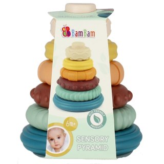 BAM BAM PIRAMIDKA EDUK PASTEL 10X13X11 30/60 BAM BAM