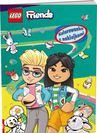 LEGO FRIENDS. KOLOROWANKA Z NAKLEJKAMI AMEET