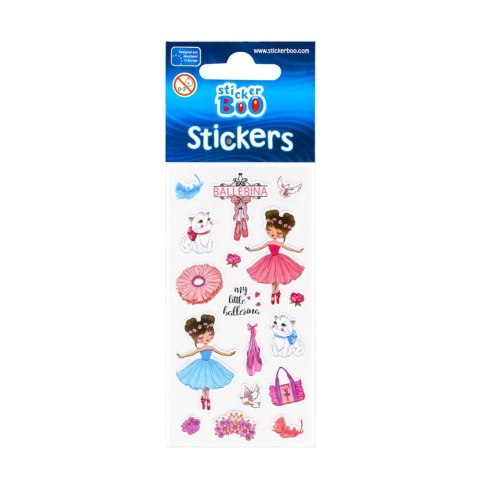 NAKLEJKI 6X18CM BALET STICKER BOO 489558