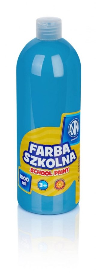 FARBA SZKOLNA 1 L W BUTELCE NIEBIESKA ASTRA 301217047 ASTRA