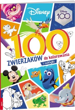 100 ZWIERZAKÓW DO KOLOROWANIA AMEET KZ-9101 AMEET