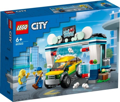 KLOCKI KONSTRUKCYJNE LEGO CITY MYJNIA SAMOCHODOWA LEGO 60362 LEGO