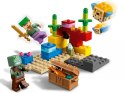 KLOCKI KONSTRUKCYJNE MINECRAFT RAFA KORALOWA LEGO 21164 LEGO