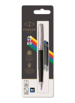 PIÓRO WIECZNE PARKER JOTTER ORIGINALS M CZARNE NABOJE PARKER