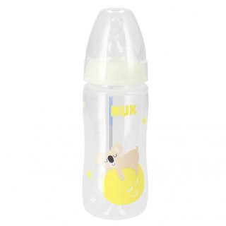 NUK MP BUTELKA 300 ML 6-18 M NIGHT MIŚ 10741142 NUK