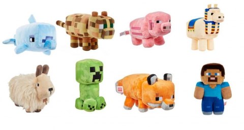 MINECRAFT PLUSZ PODSTAWOWY 20CM AST HBN39 DISP6 MATTEL