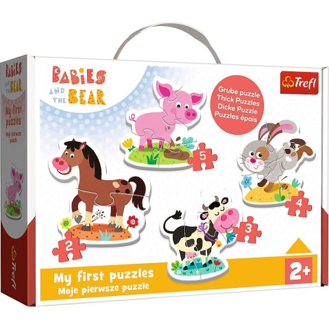 PUZZLE BABY CLASSIC NA FARMIE TREFL 36127 TR TREFL