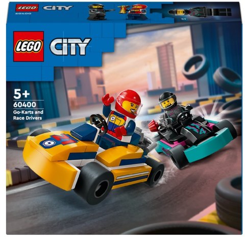 KLOCKI KONSTRUKCYJNE LEGO 60400 CITY GOKARTY LEGO 60400 LEGO