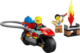 KLOCKI KONSTRUKCYJNE LEGO 60410 CITY MOTOR STRAŻACKI LEGO 60410 LEGO