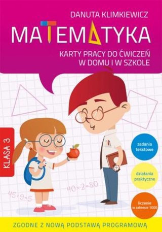 KSIĄŻECZKA EDU. A4 MATEMATYKA KL 3. KARTY PRACY SKRZAT 152223 SKRZAT