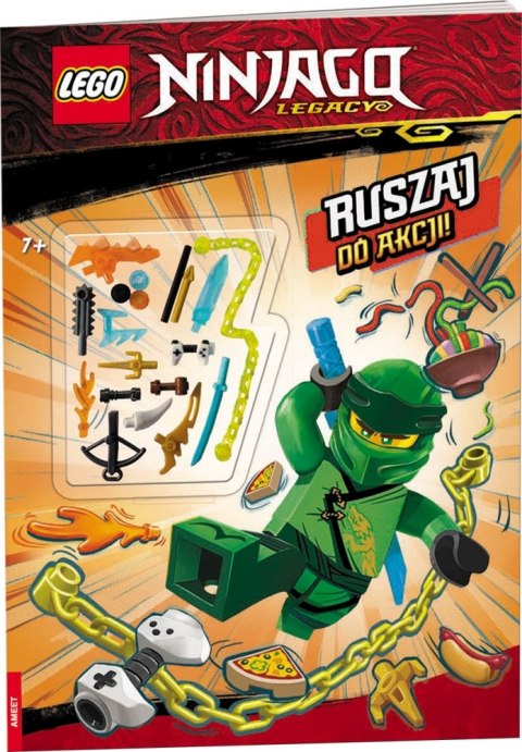 KSIAZECZKA EDUK A4 LEGO NINJAGO RUSZAJ KLOCKI AM AMEET