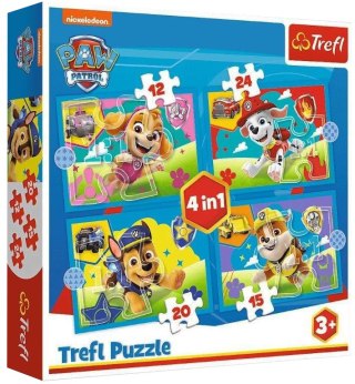 PUZZLE 4W1 34628 BIEGNĄCE PIESKI TREFL 34628 TR TREFL