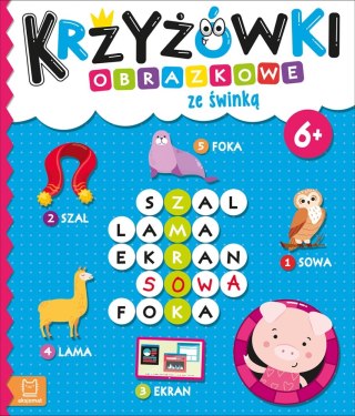 KRZYŻÓWKI OBRAZKOWE ZE ŚWINKĄ 6 AKSJOMAT