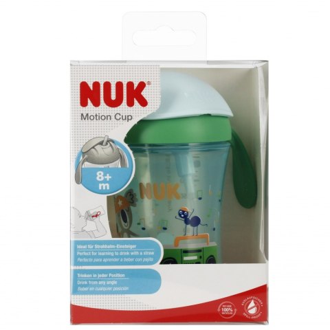 NUK KUBEK 230 ML 8M MOTION CUP ZIELONY 10255639 NUK