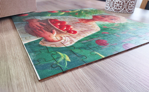Personalisiertes Holzpuzzle "Souvenir für Mama" – das perfekte Geschenk für besondere Anlässe