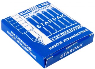 STIFTPATRONEN BLAU KURZ 6 ST. STARPAK 299829