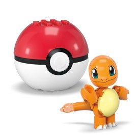 MBL POKEMON POKEBALL CHARMANDER PICHU HXP13 WB3 MATTEL