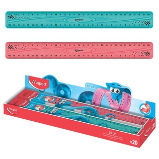 RULER TWIST N FLEX PULSE UNZERBRECHLICH 30 CM BEUTEL