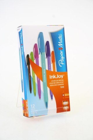 PEN ZAM P-MATE INKJOY 100 MIX COLORS PUD A 12