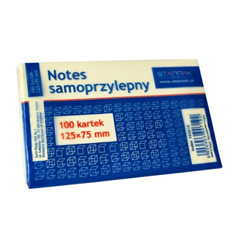 NOTES SAMOPRZYLEPNY 125X75 MM STARPAK 152615