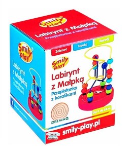 LABYRINTH-PUZZLE INTERCREAM AFFE SMILY PLAY ANEK AC7650