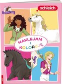 MALBUCH A4 SCHLEICH HORSE CLUB I STICK AND COLOR AMEET