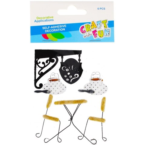 DEKORATIVES DESIGN SELBSTKLEBENDES CAFÉ CRAFT WITH FUN 480878