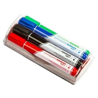 RUNDER DRY ERASE MARKER RMS-1 4 FARBEN KRATZER RADIERER 456-220