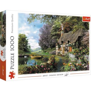 PUZZLE 1000 ELEMENTÓW UROCZY ZAKĄTEK TREFL 10297