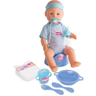 NEUGEBORENES BABY BOY PUPPE 43CM ZUBEHÖR 105030044