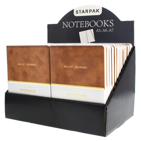 NOTES A5 KARMELOWY 80 KARTEK STARPAK 452850