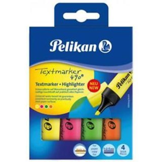 HIGHLIGHTER 4 FARBEN PELIKAN 814058