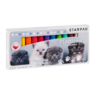 KUNSTSTOFF 12 FARBEN CUTIES CATS STARPAK 429681