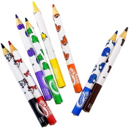 Crayola Baby - Dekorierte Jumbo Bleistift Buntstifte 8 Stk