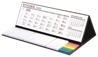 KALENDER STEHTISCH 30X20 062B AKC SCHWARZ WN UM UNS