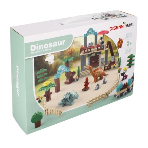 KLOCKI KONSTRUKCYJNE 205 ELEMENTÓW DINO PARK MEGA CREATIVE 502461