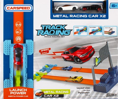 CAR TRACK MET AKC 35X30X8 MC WB 24 MEGA CREATIVE