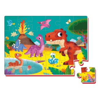 PUZZLE PIAN 24EL DINOSAURIER RK PBH ROTER KAFER