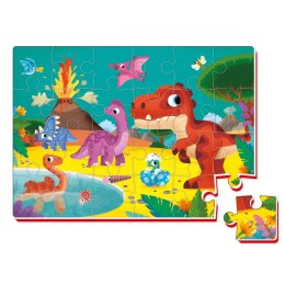 PUZZLE PIAN 24EL DINOSAURIER RK PBH ROTER KAFER