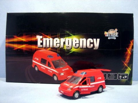 AUTO FEUERWEHR METALL MIT SOUND 14CM HIPO HKG027 HIPO