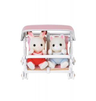 SYLVANIAN PODWOJNY WOZEK SPACEROWY 4533 PUD6 EPOCH