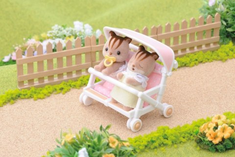 SYLVANIAN PODWOJNY WOZEK SPACEROWY 4533 PUD6 EPOCH