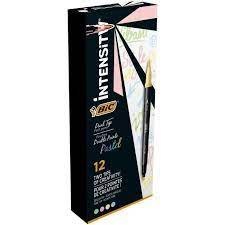 HIGHLIGHTER 2 SEITIG 4 FARBEN INTENSITÄT PASTELL PACKUNG MIT 12 ST. BIC 503905