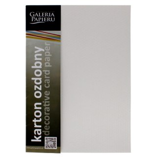 KARTON OZDOBNY A4 230 G BIAŁY DIAMENT GALERIA PAPIERU AGRO 205701 ARGO