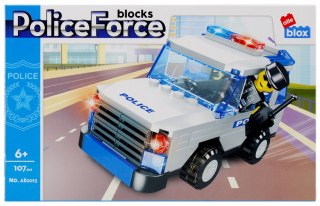 BAUSTEINE 107 ELEMENTE POLIZEI ALLEBLOX 492822 ALLEBLOX